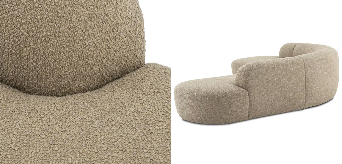 Диван Eichholtz Sofa Bjorn Boucle Sand
