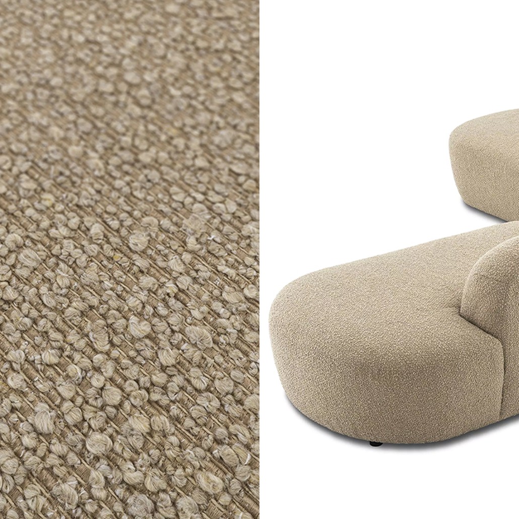 Диван Eichholtz Sofa Bjorn Boucle Sand
