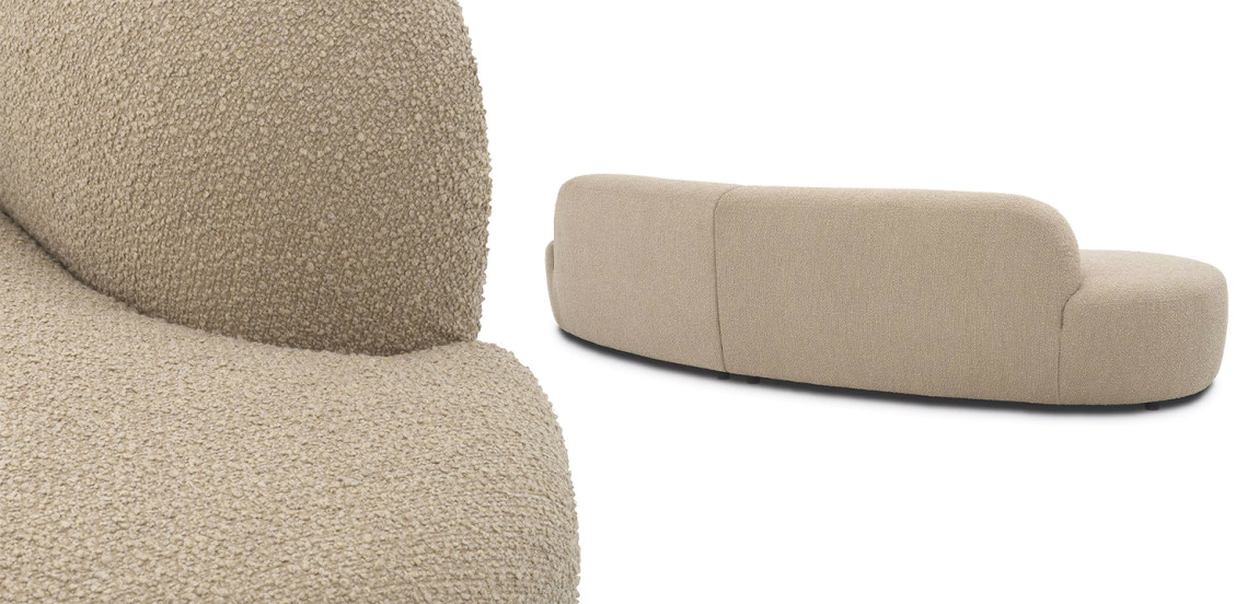 Диван Eichholtz Sofa Bjorn S Boucle sand