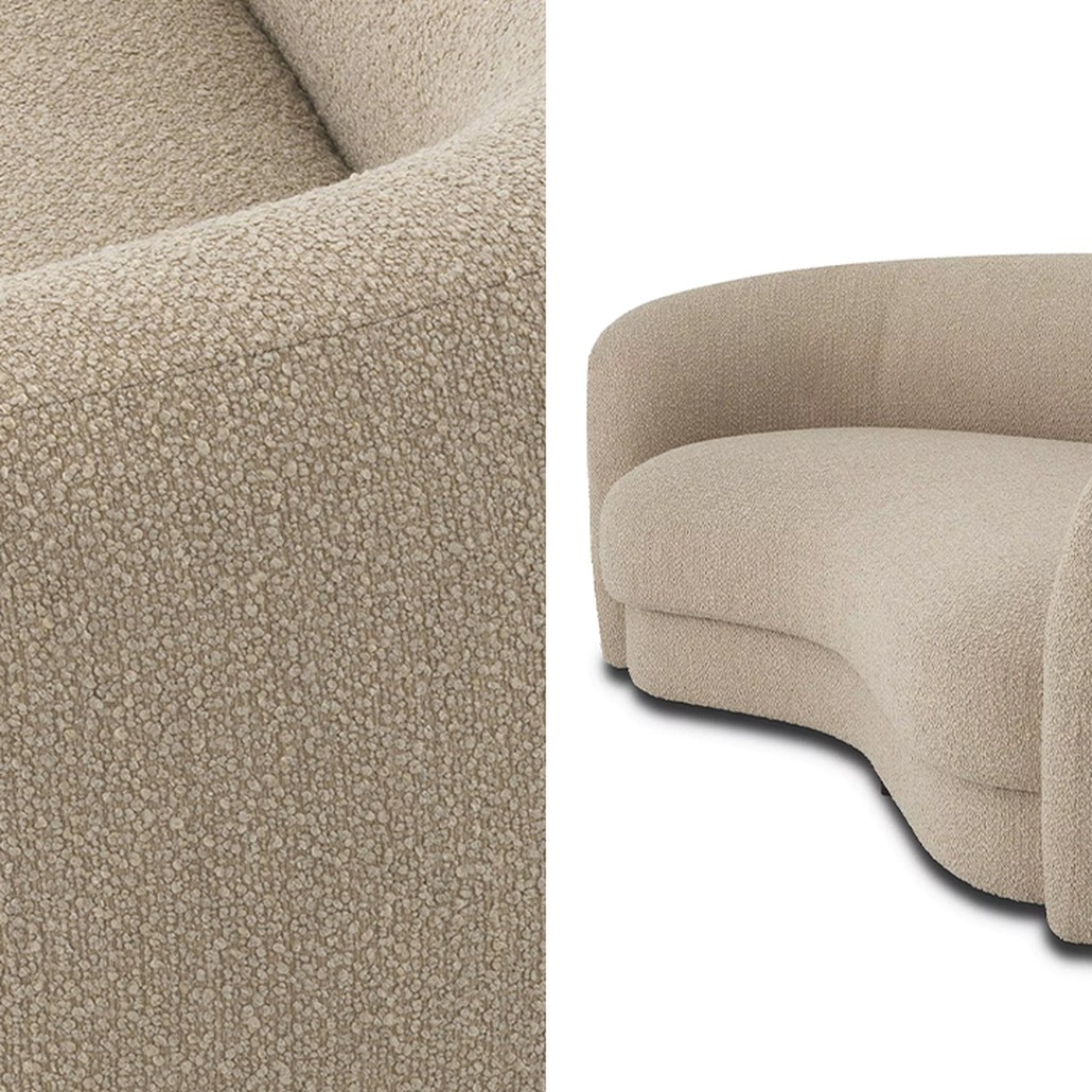 Диван Eichholtz Sofa Blaine Sand Boucle