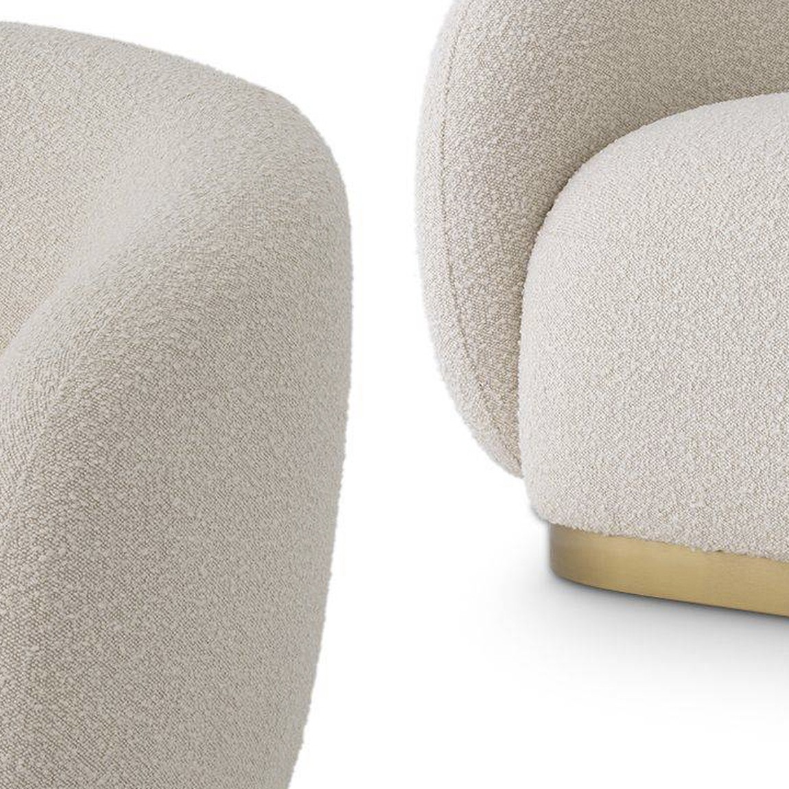 Диван Eichholtz Sofa Brice Boucle cream