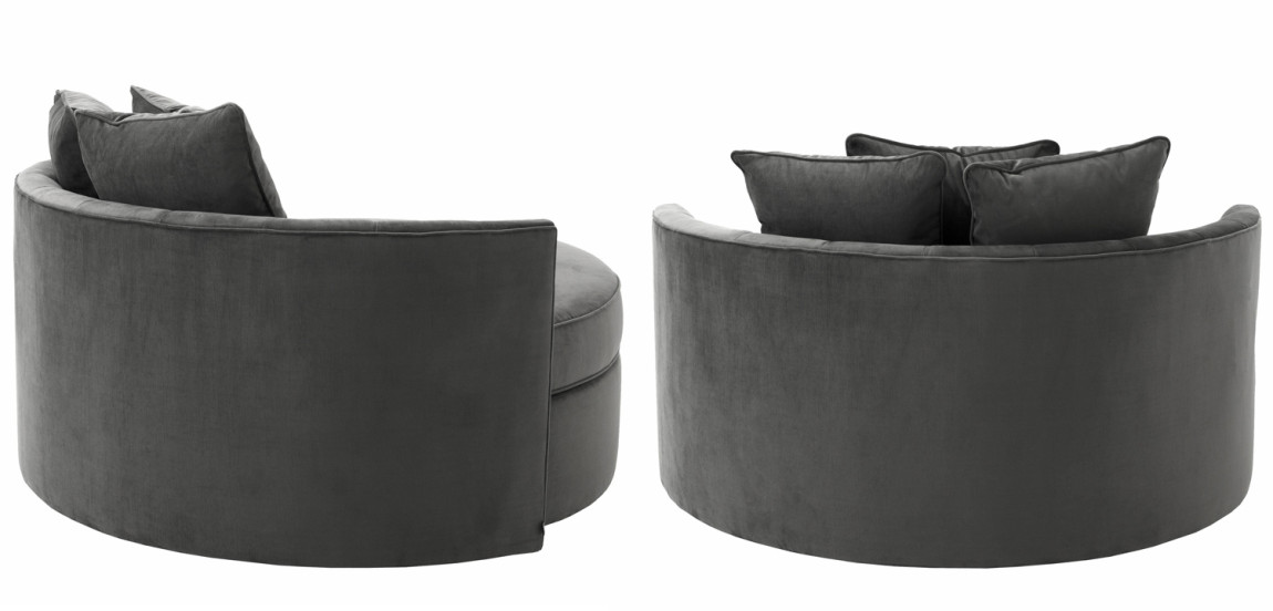 Диван Eichholtz Sofa Carlita Granite grey