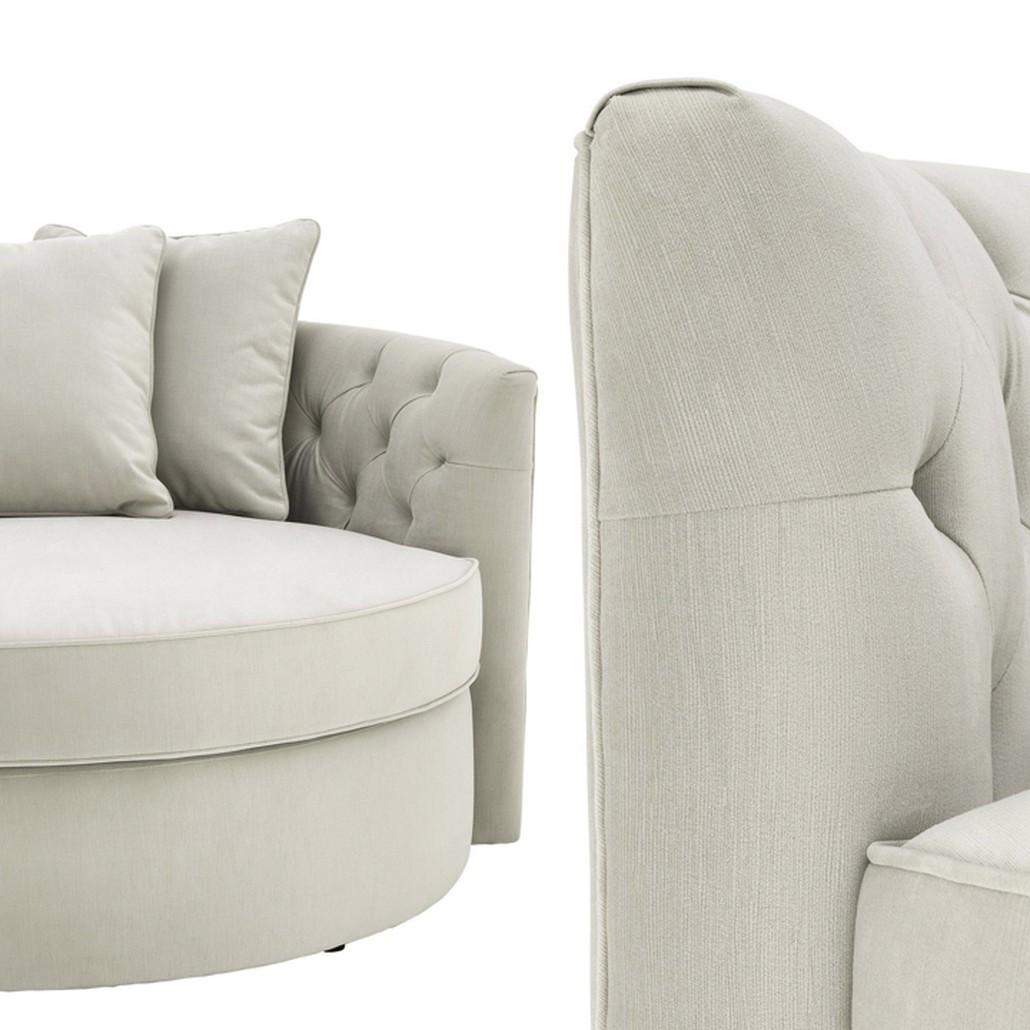 Диван Eichholtz Sofa Carlita Pebble grey