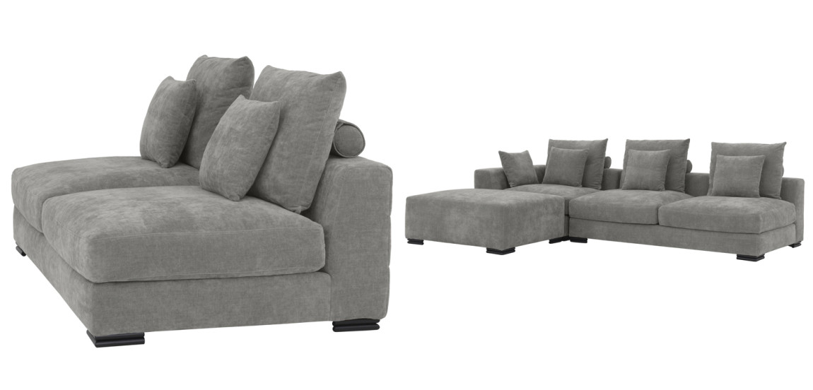 Диван Eichholtz Sofa Clifford 2-Seater grey
