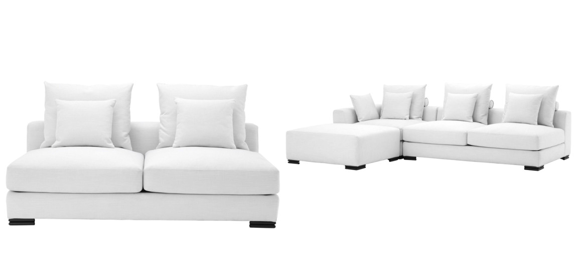 Диван Eichholtz Sofa Clifford 2-Seater white
