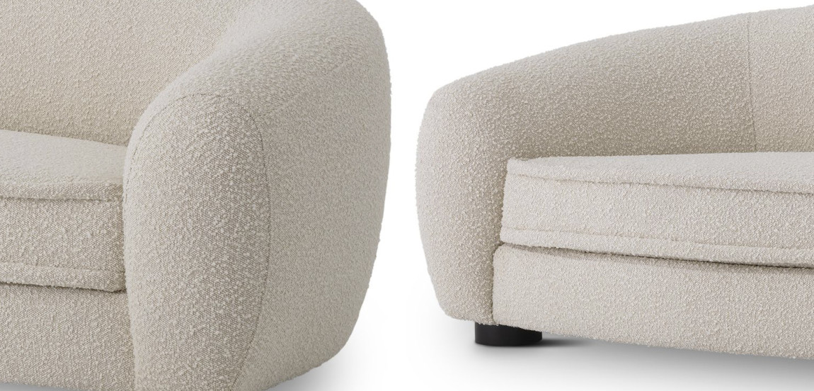 Диван Eichholtz Sofa Freud Boucle cream