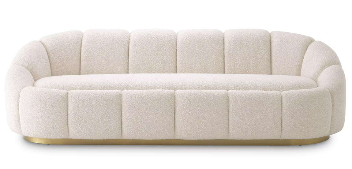 Диван Eichholtz Sofa Inger Boucle Cream