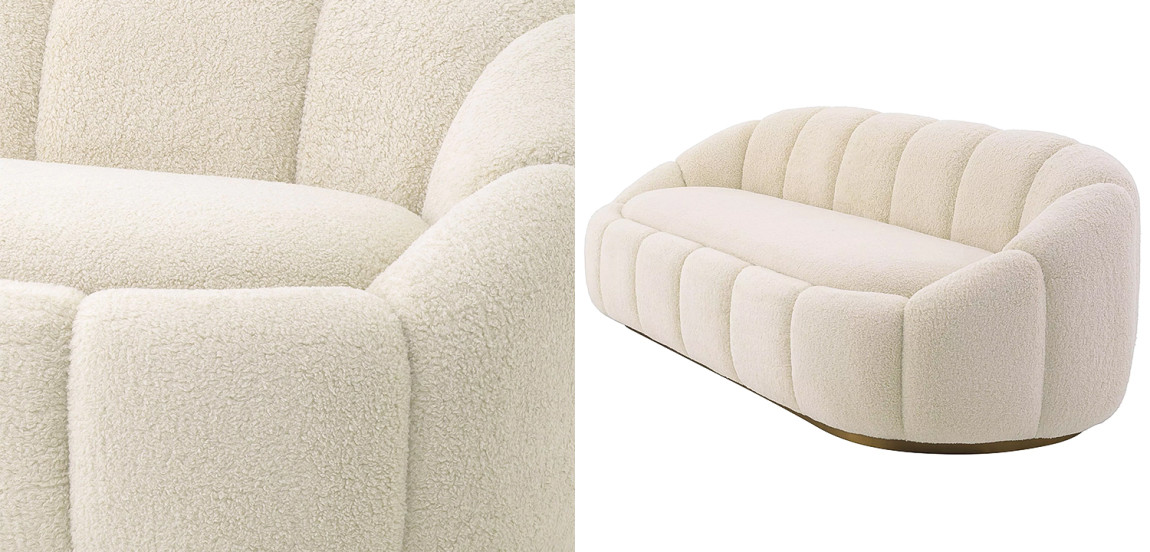 Диван Eichholtz Sofa Inger Brisbane Cream