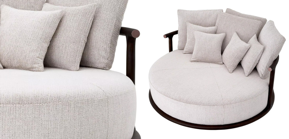 Диван Eichholtz Sofa Libero Round