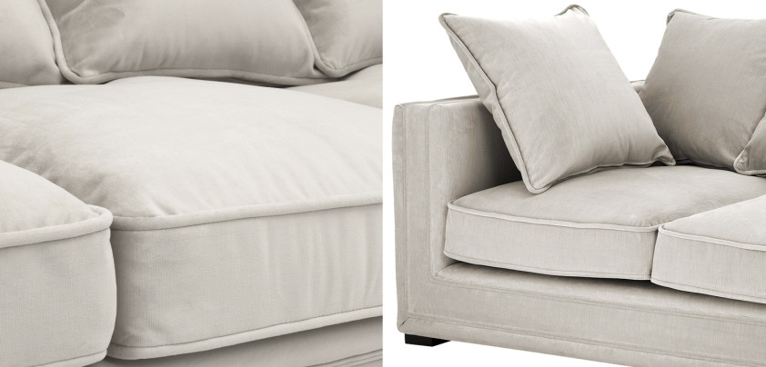 Диван Eichholtz Sofa Menorca Stone grey