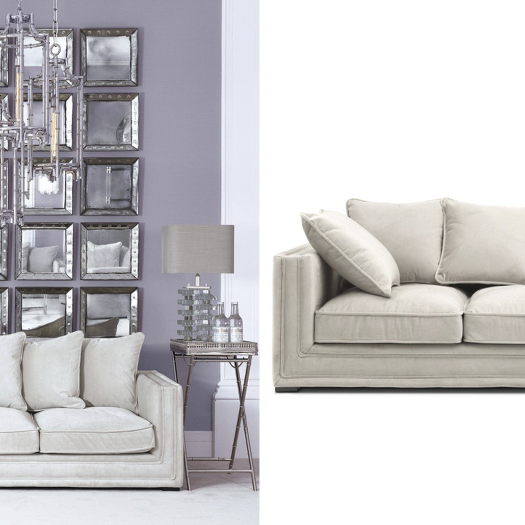 Диван Eichholtz Sofa Menorca Stone grey