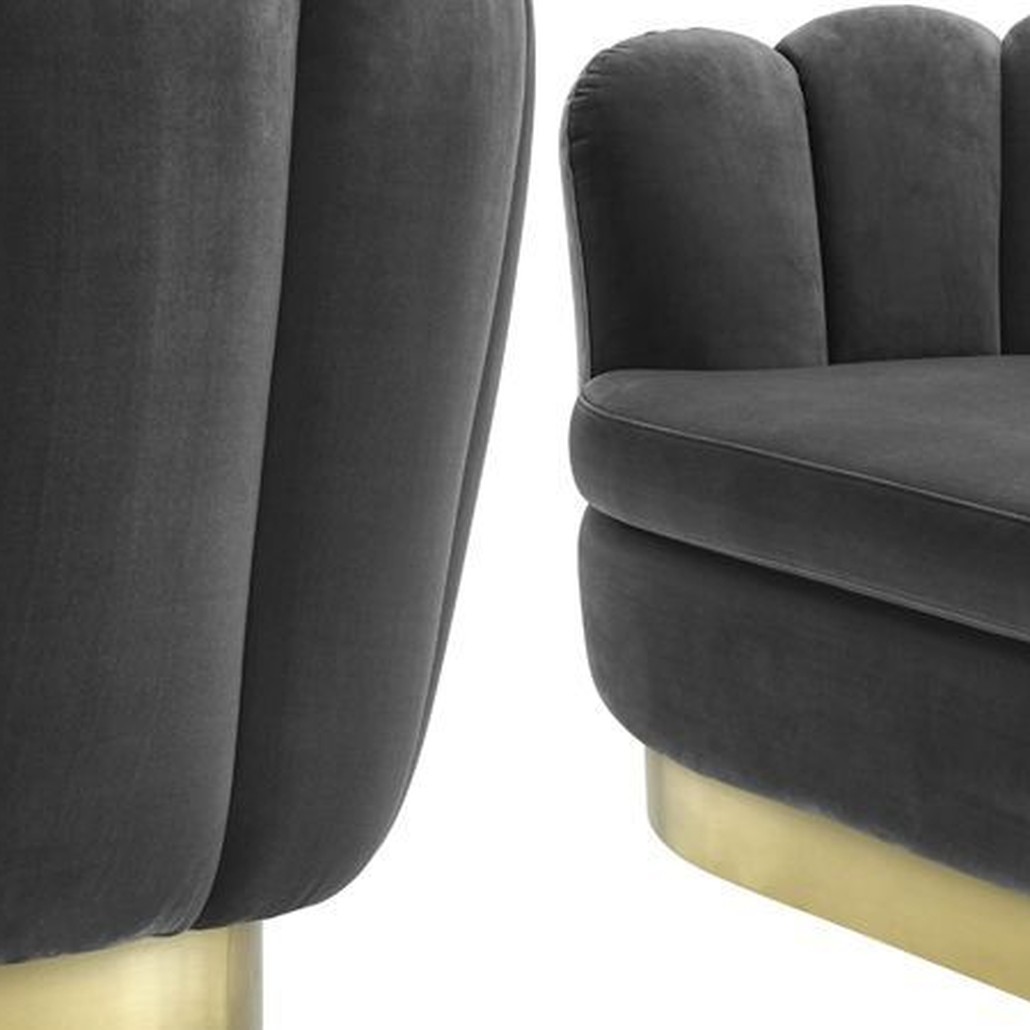 Диван Eichholtz Sofa Mirage dark grey