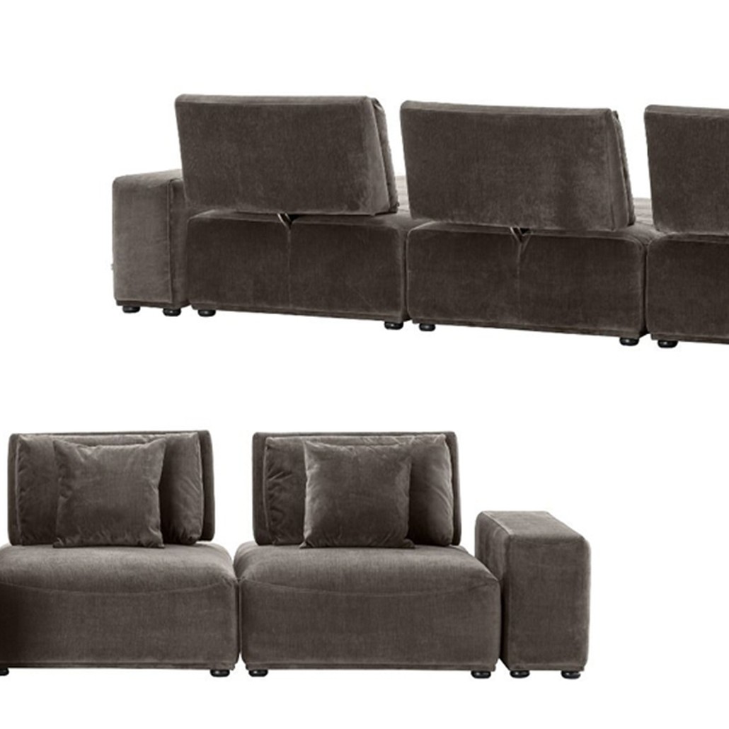Диван Eichholtz Sofa Mondial Lounge grey