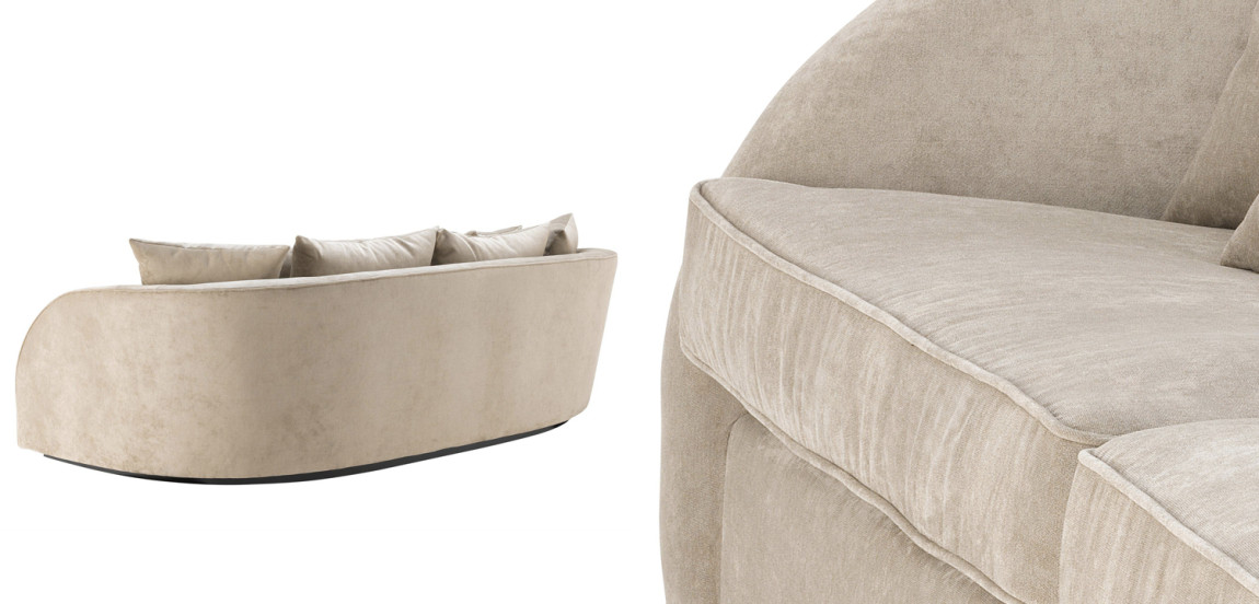 Диван Eichholtz Sofa Palmiers Greige