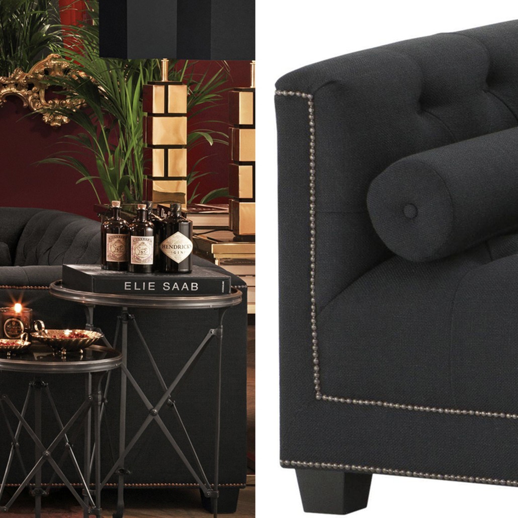 Диван Eichholtz Sofa Paolo black