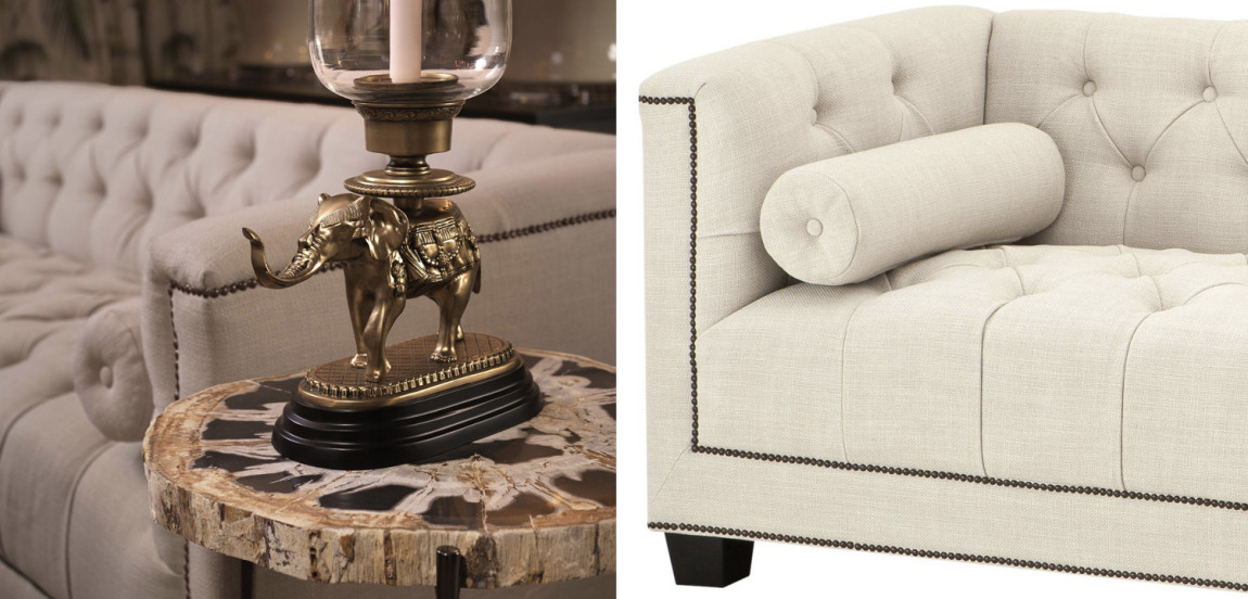 Диван Eichholtz Sofa Paolo Panama natural