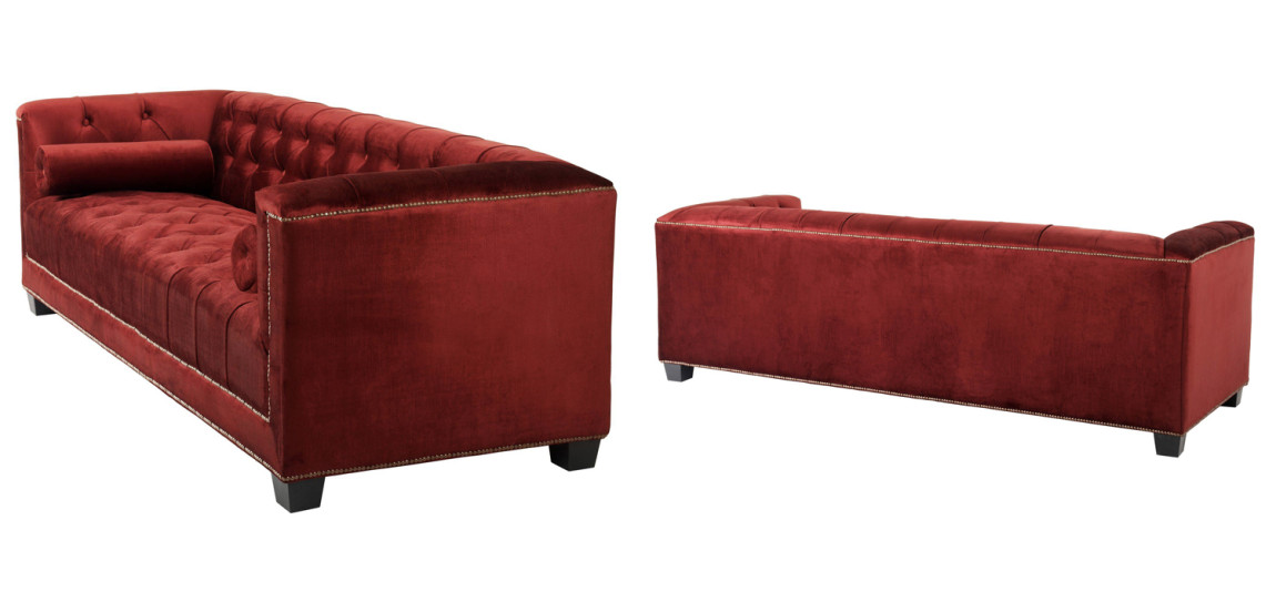 Диван Eichholtz Sofa Paolo red