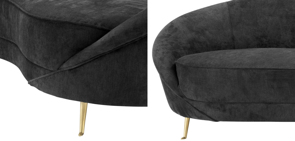Диван Eichholtz Sofa Provocateur Black