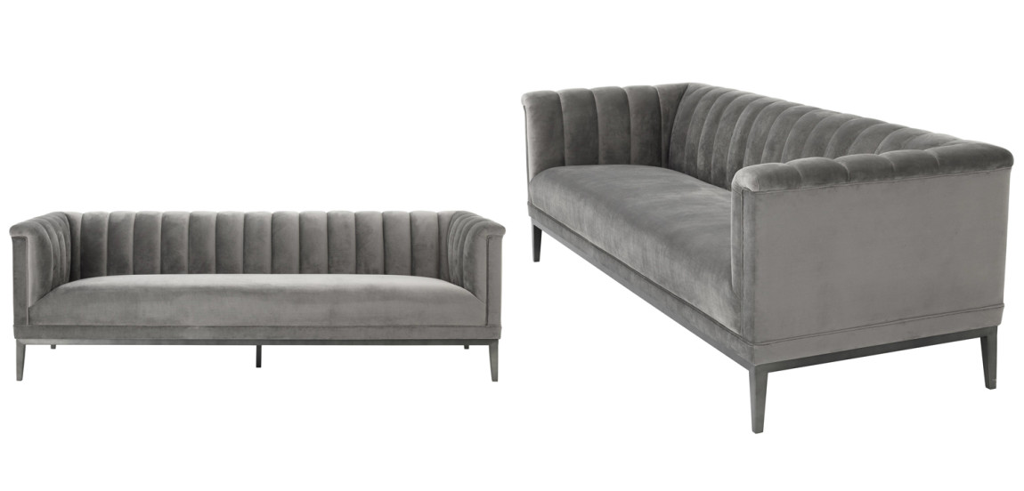 Диван Eichholtz Sofa Raffles grey