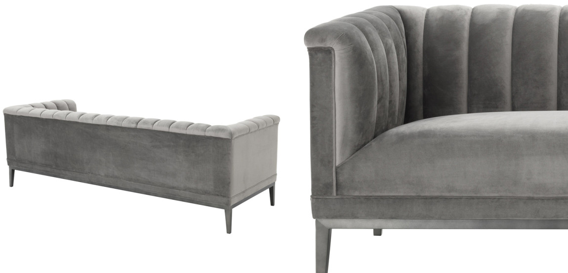 Диван Eichholtz Sofa Raffles grey