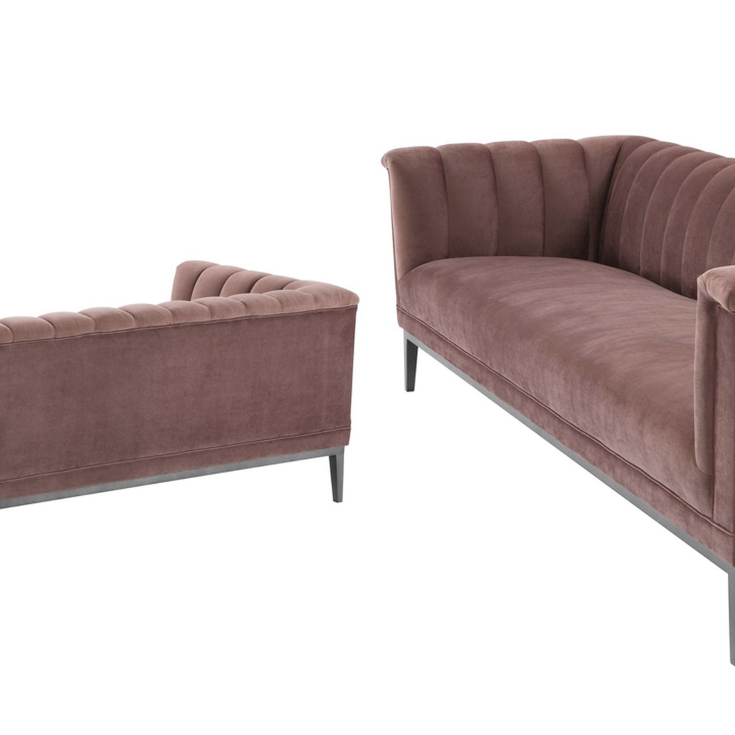 Диван Eichholtz Sofa Raffles rose