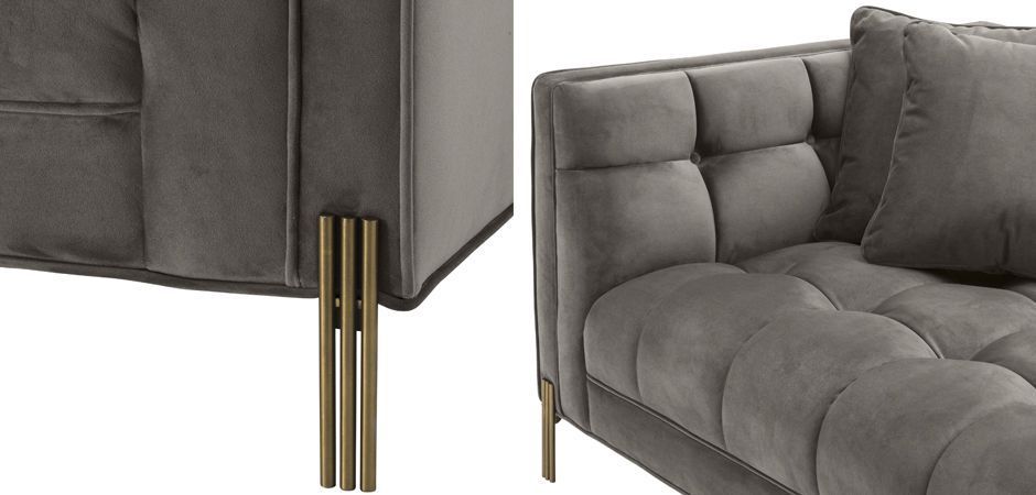 Диван Eichholtz Sofa Sienna grey