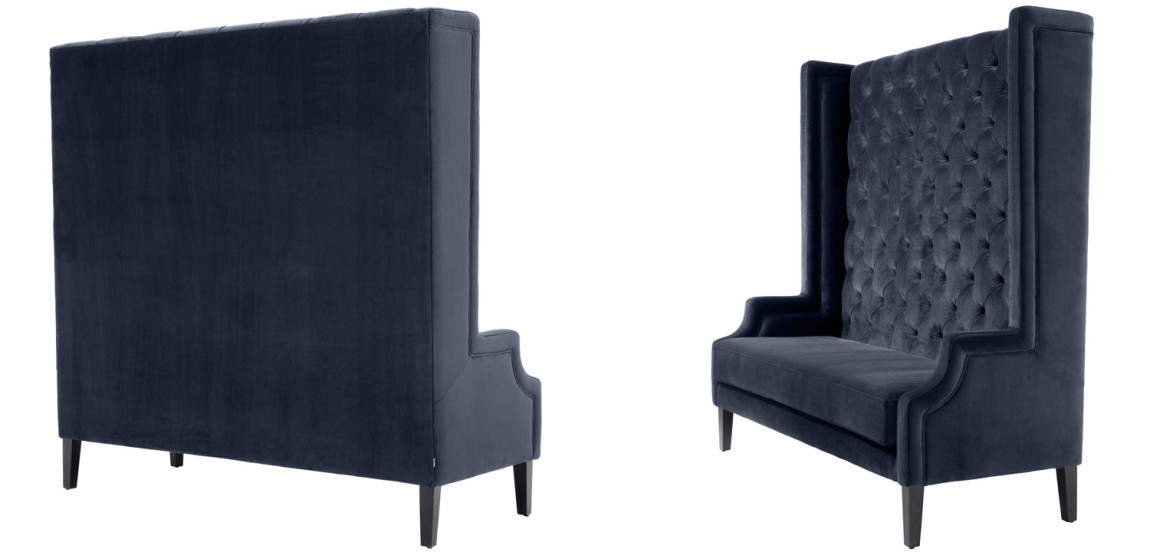 Диван Eichholtz Sofa Spectator midnight blue