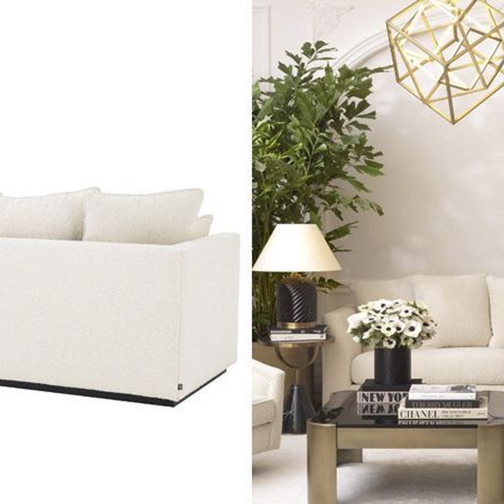 Диван Eichholtz Sofa Taylor boucle cream