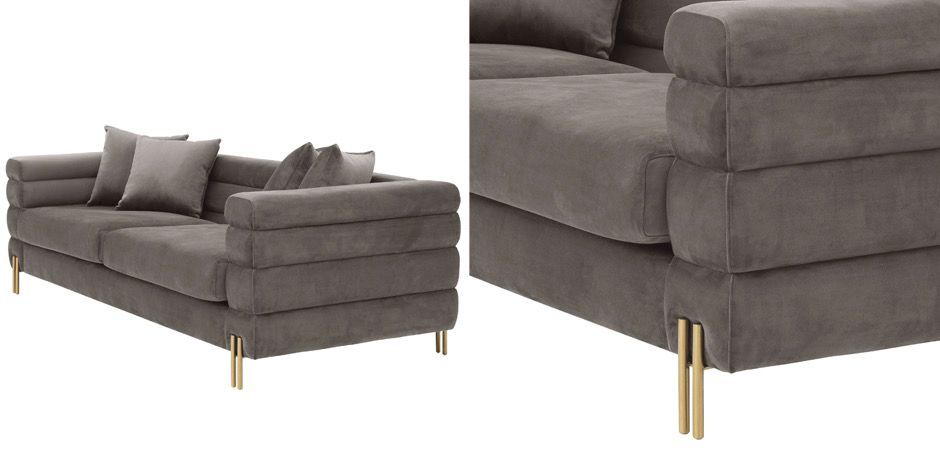 Диван Eichholtz Sofa York grey