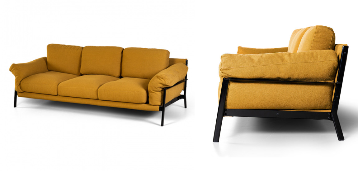 Диван Harald Mustard Sofa