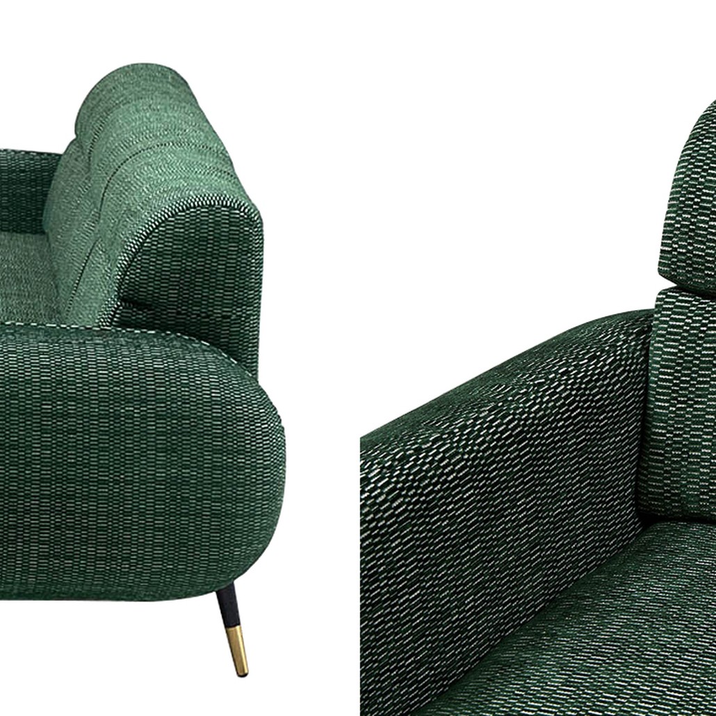 Диван Hebert Green Sofa L Зеленый