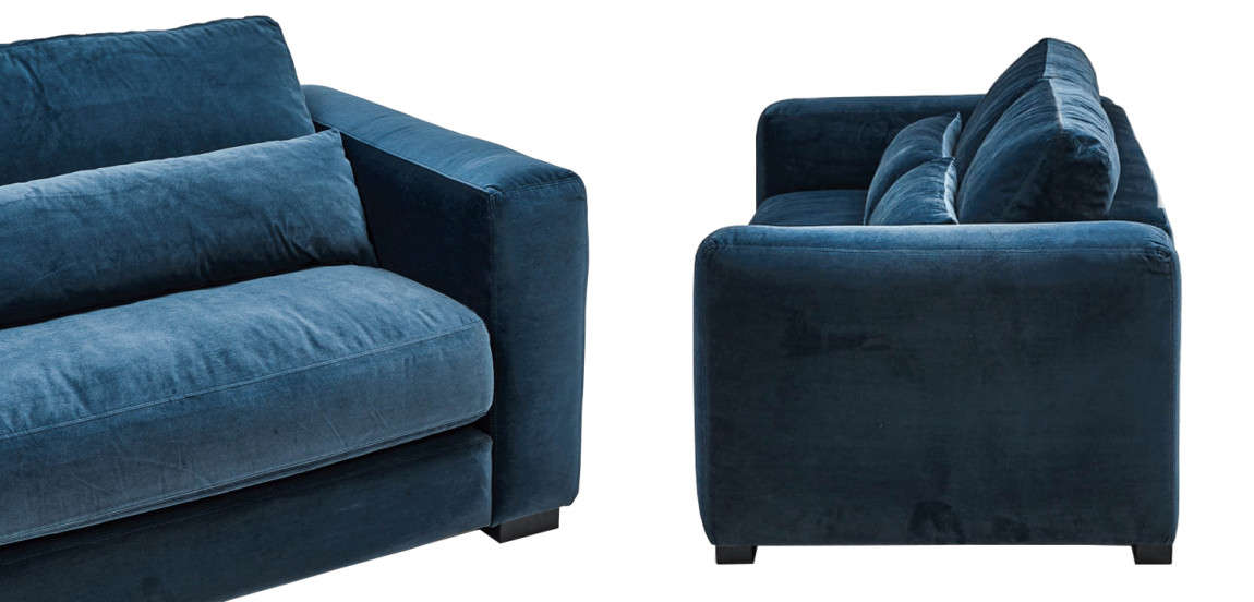 Диван Kleber Sofa blue