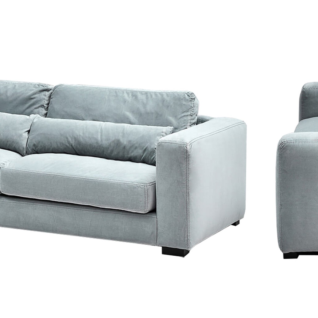 Диван Kleber Sofa soft blue