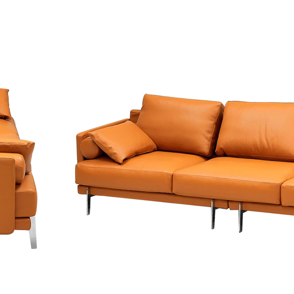Диван Mosley Orange Sofa Оранжевый