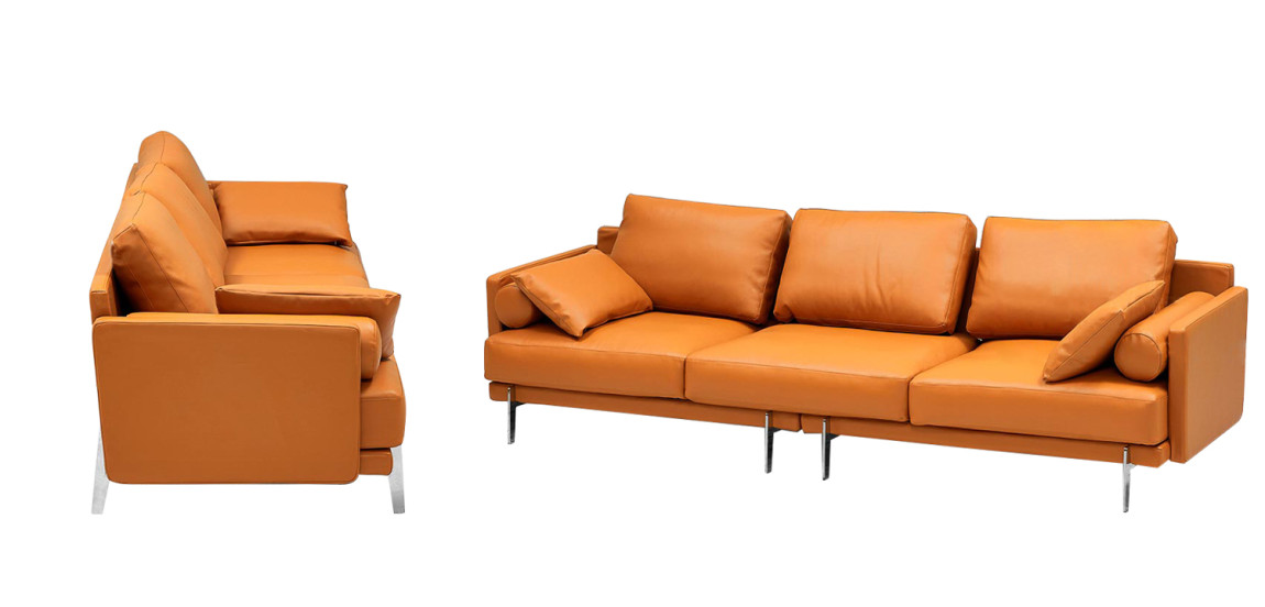 Диван Mosley Orange Sofa Оранжевый