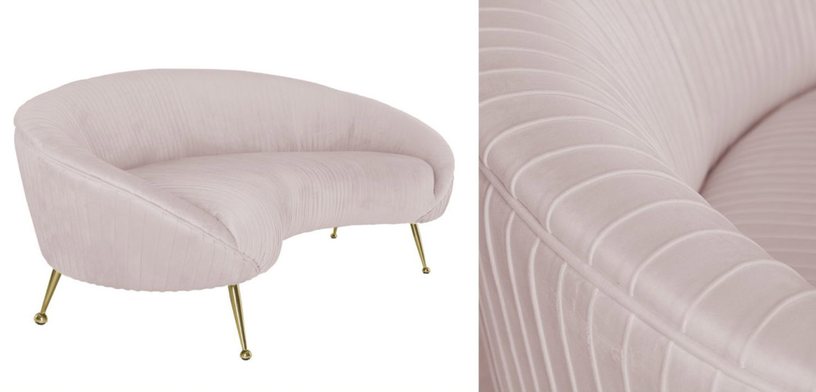 Диван Pebernat Lounge Sofa light pink