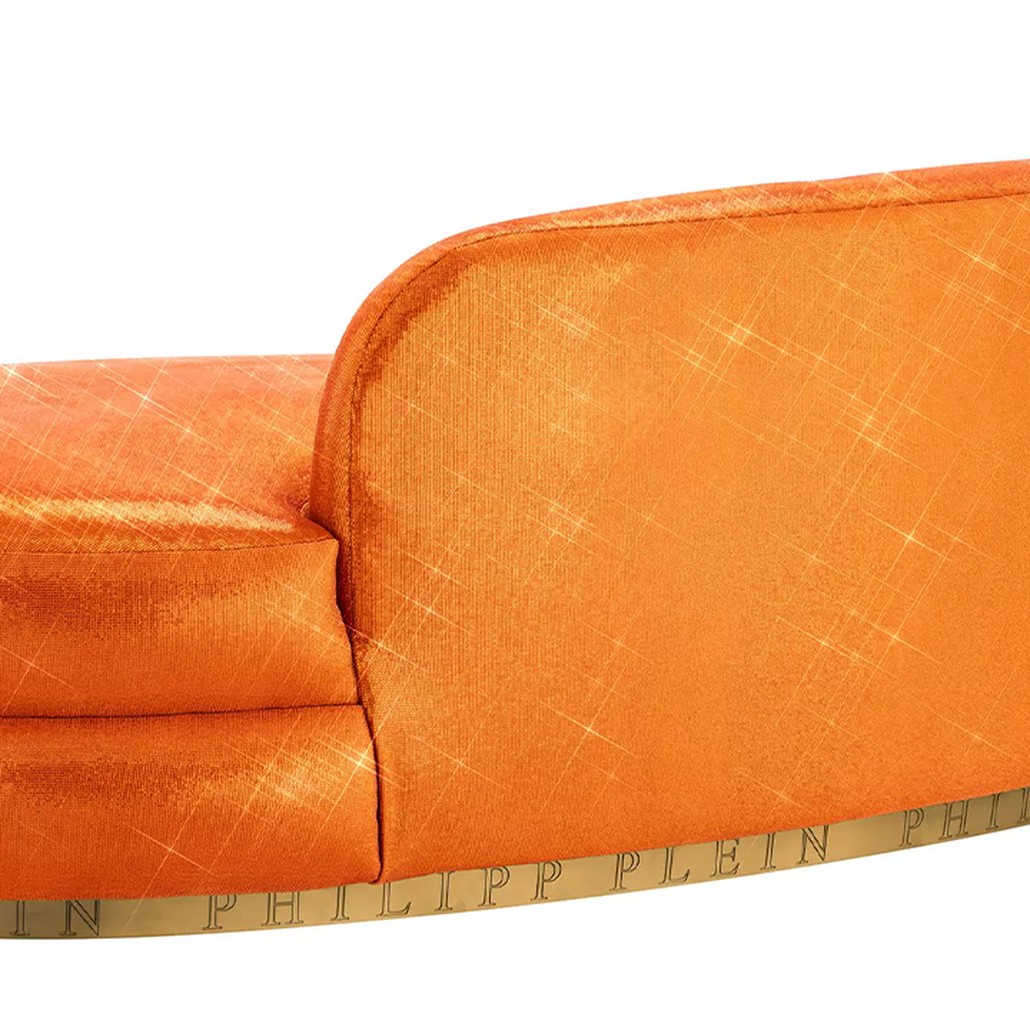 Диван Philipp Plein Sofa Icon Limited Edition Оранжевый
