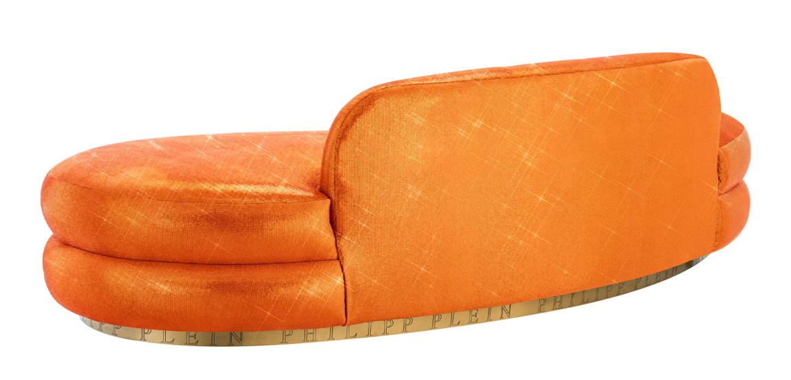 Диван Philipp Plein Sofa Icon Limited Edition Оранжевый