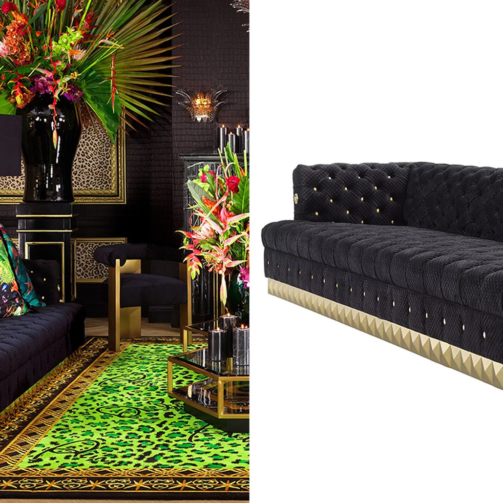 Диван Philipp Plein Sofa Rockstud L