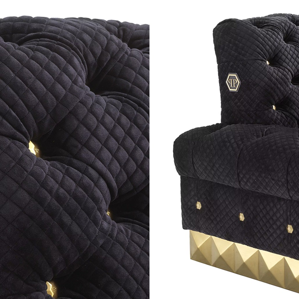 Диван Philipp Plein Sofa Rockstud L
