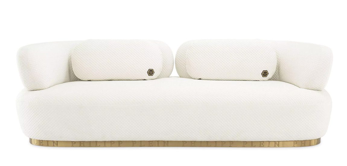 Диван Philipp Plein Sofa Signature Белый