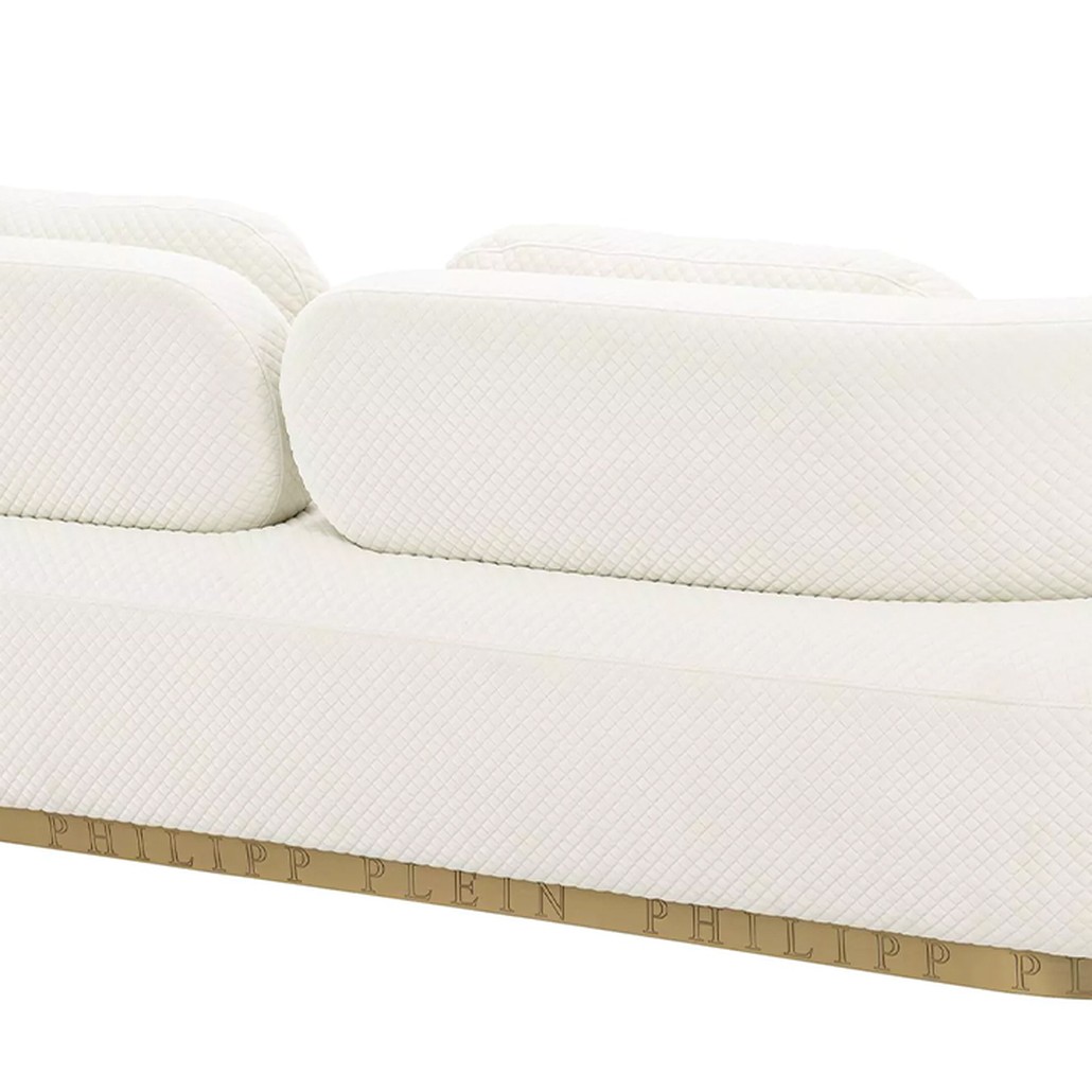 Диван Philipp Plein Sofa Signature Белый