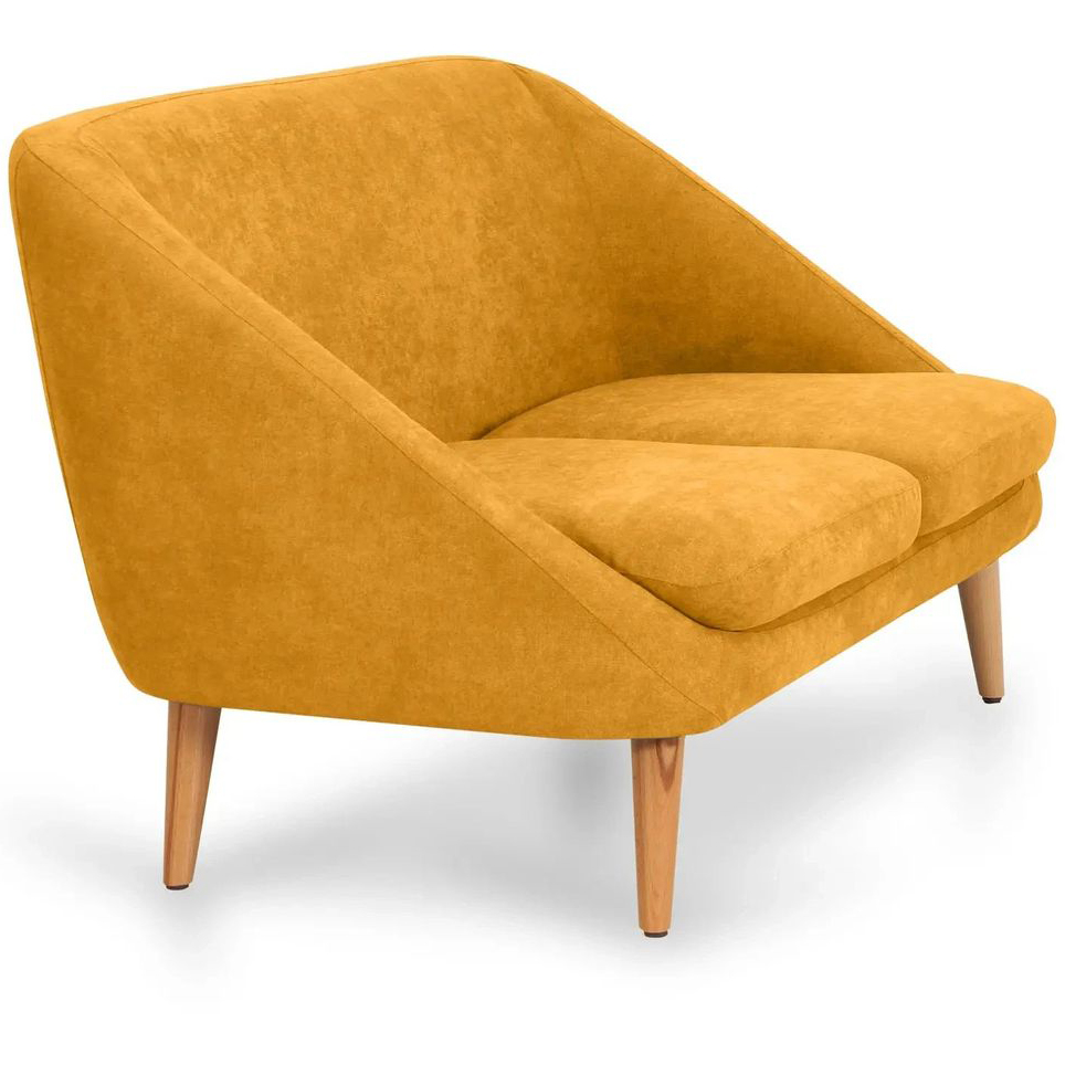 Диван Two seats are yellow