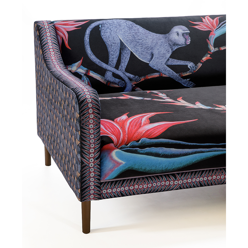 Диван ZAMBEZI Sofa Лиловый цвет