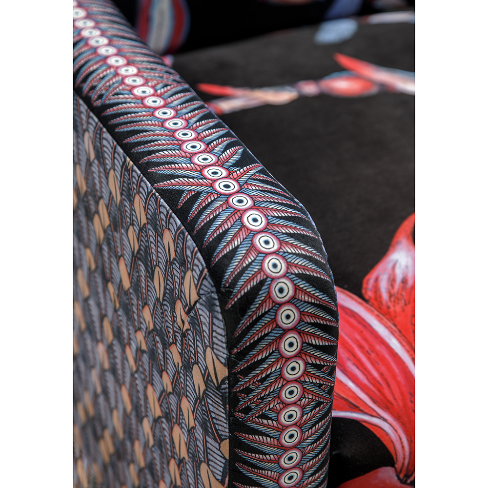 Диван ZAMBEZI Sofa Лиловый цвет