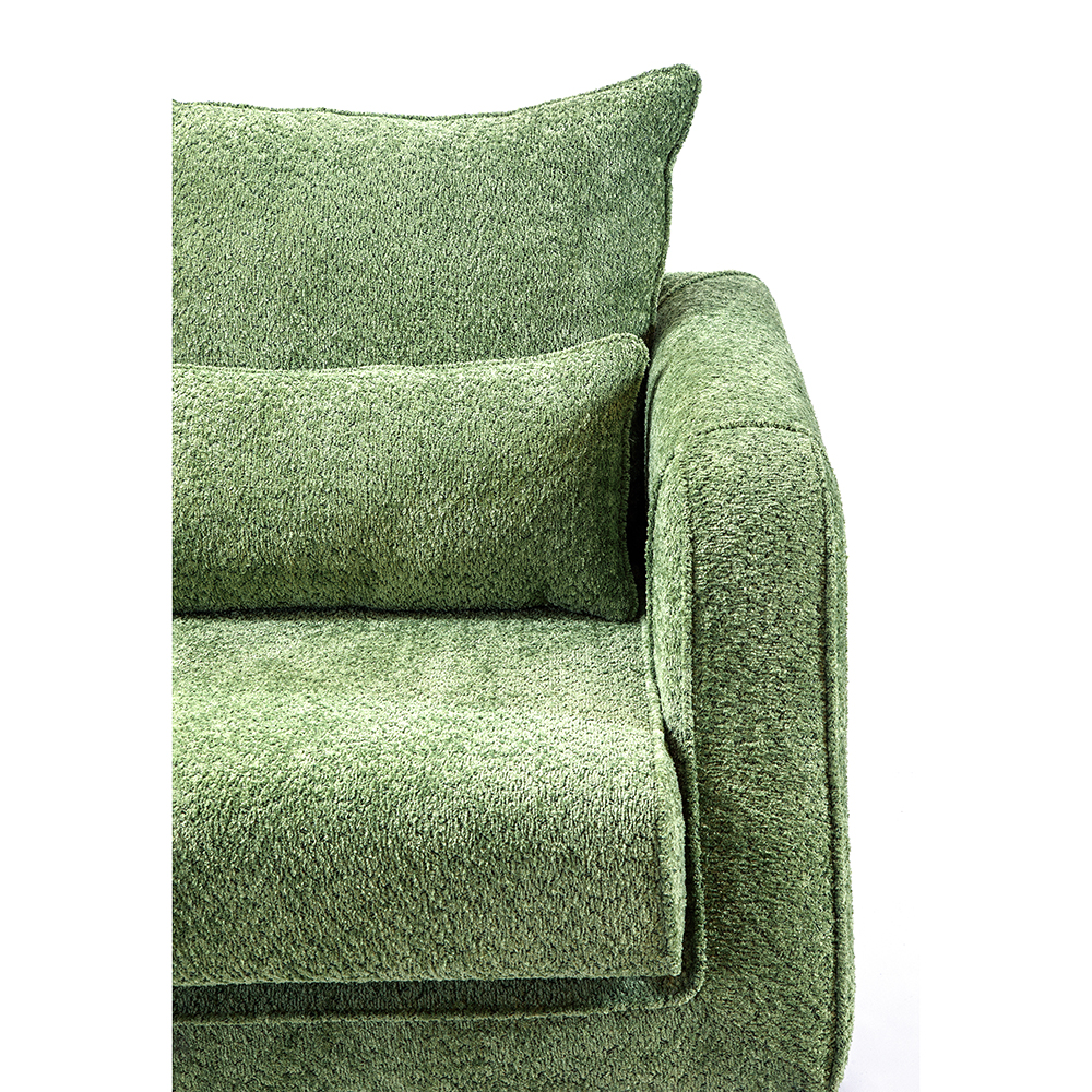 Диван в гостиную Portree Sofa Зеленый шенилл