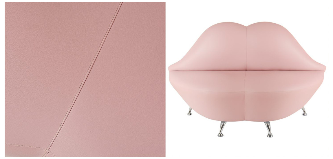 Диван в форме губ Pink Lips