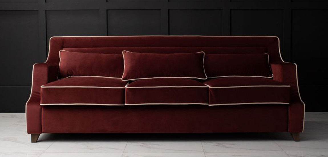 Диван Гринвич Greenwich sofa цвет Паприка