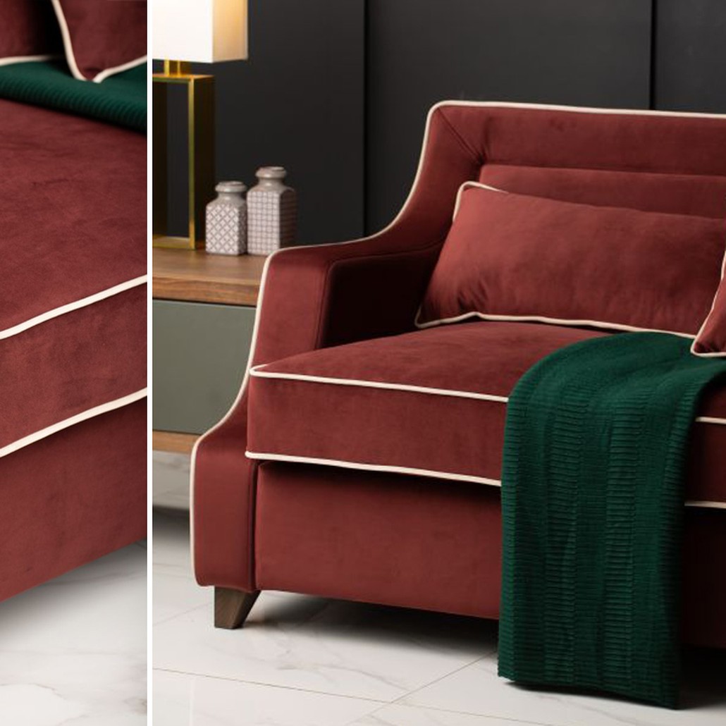 Диван Гринвич Greenwich sofa цвет Паприка