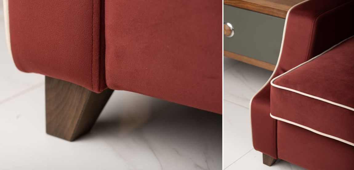 Диван Гринвич Greenwich sofa цвет Паприка